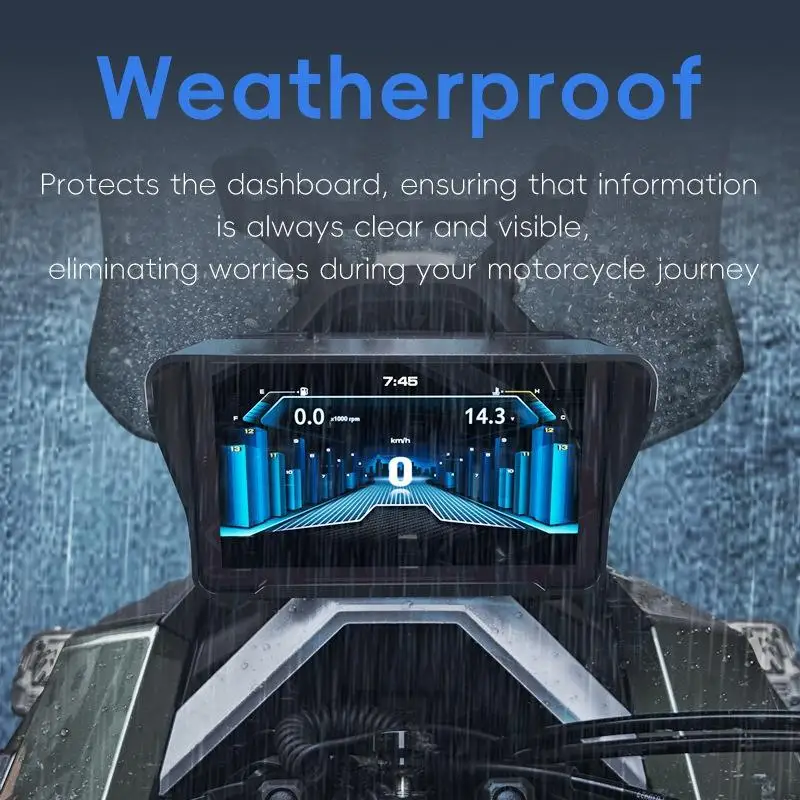 ل ZONTES ZT 368G 368-G 368 G G368 2024 2025 دراجة نارية لوحة القيادة الشمس قناع غطاء أداة شاشة ظلة الحرس حماية