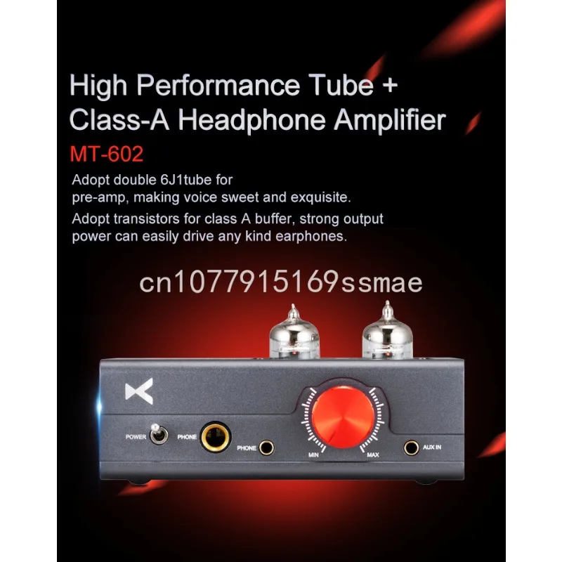 High Performance AMP Pre-Amplifier RCA Output MT602  MT-602 Tube Amplifier Dual 6J1 Class A