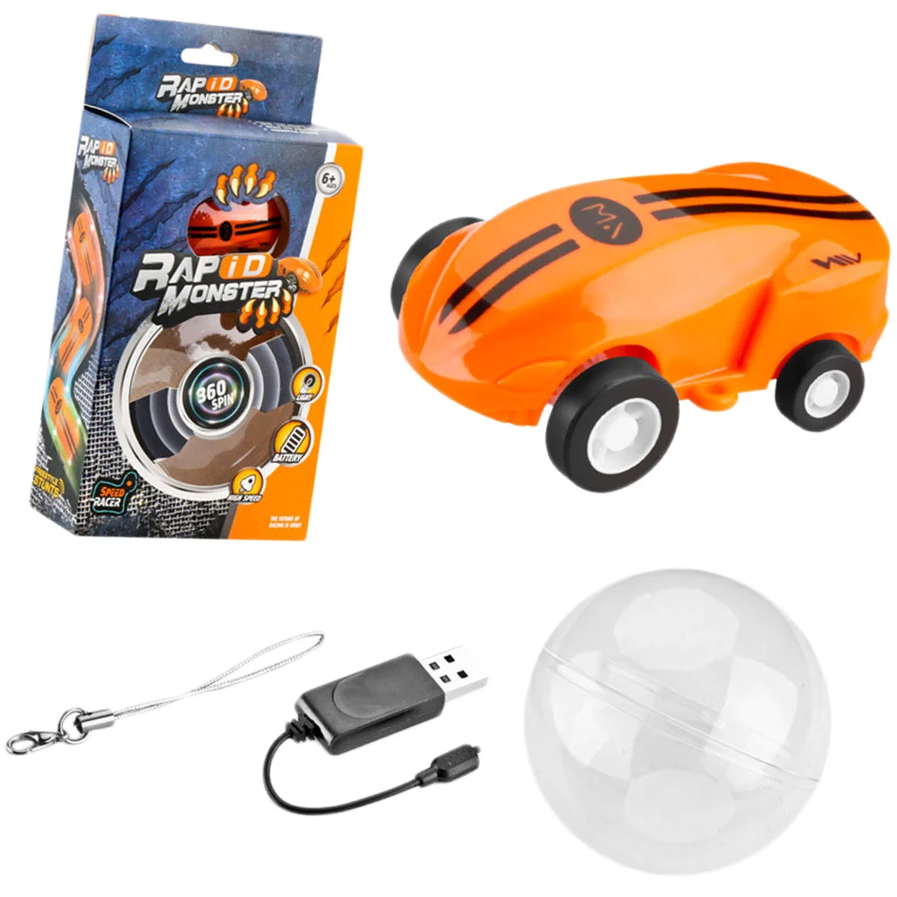 360 องศามินิรถ Stunt USB ชาร์จพ็อกเก็ตมินิของเล่นรถแข่งรุ่นของเล่นเด็กรถ Stunt Car (สีสุ่ม)