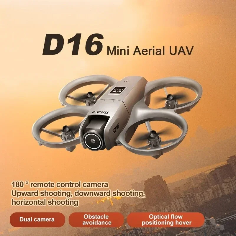 

D16 Drone 8K Aerial HD Profesional Dual-camera Helicopter Avoidance Bushless Motor Drone UAV Optical Flow GPS Positioning