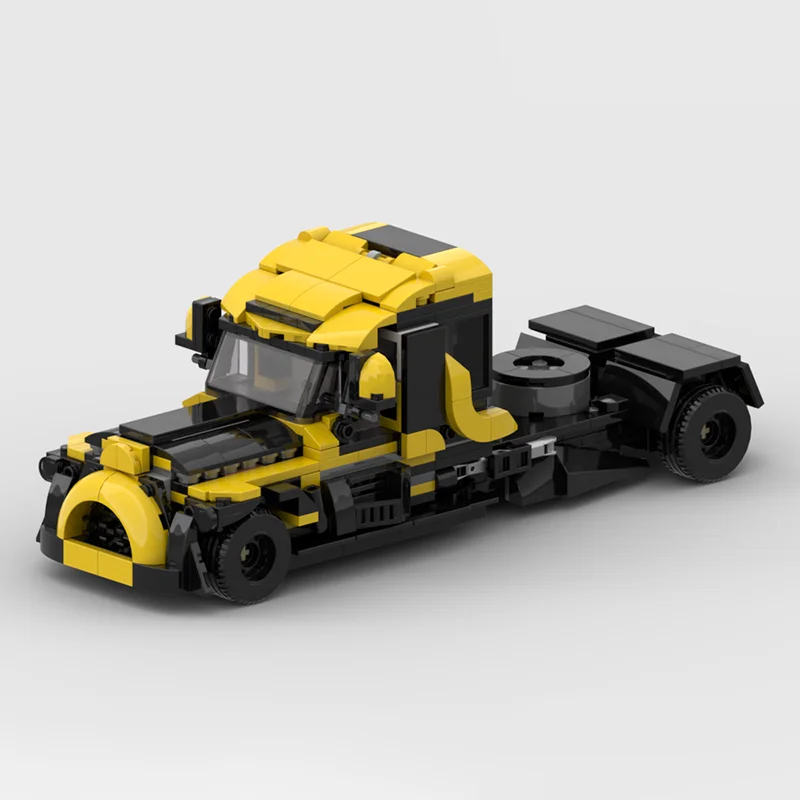 598 elementów MOC CargoMaster Alternatywny Zestaw Budowlany City Champions Model Superauta Klocki Konstrukcyjne Zabawki Prezent na Boże Narodzenie