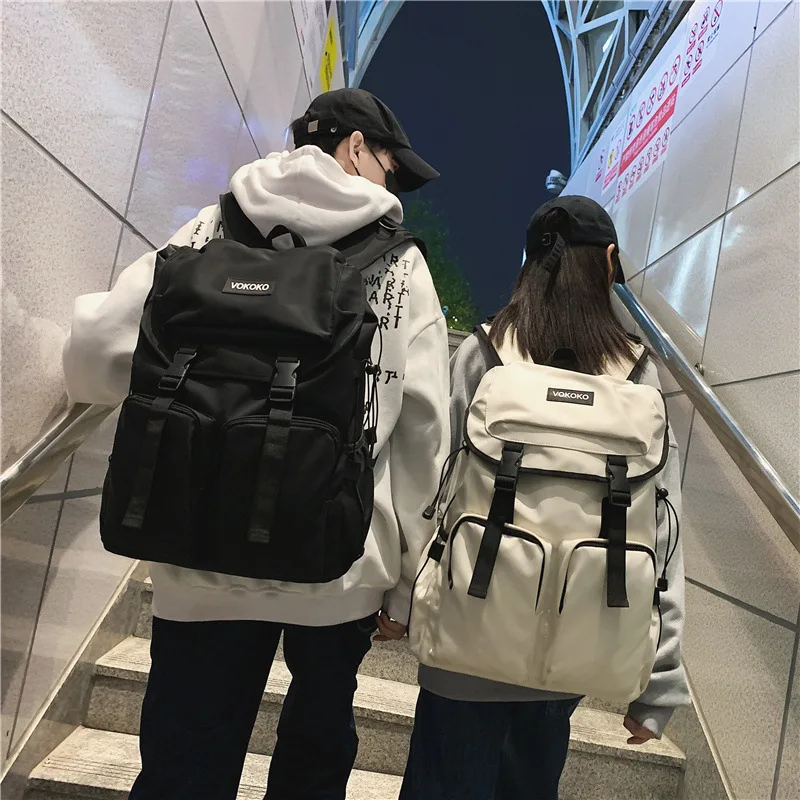 

New backpack for students with high appearance, men's large capacity, fashion commuting travel, computer backpack back to school