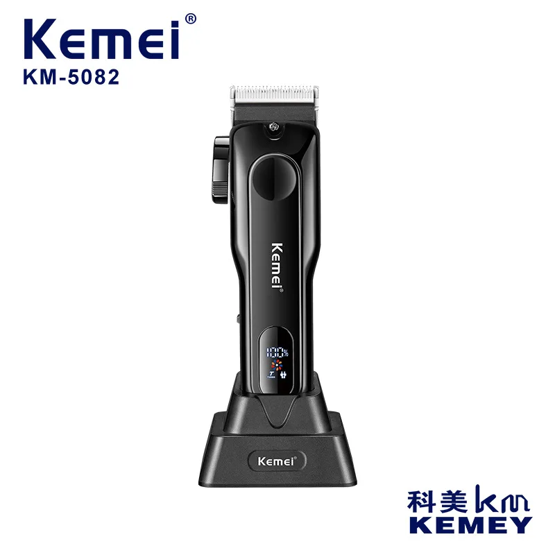 

Kemei km-5082 professional Hair clipper machines Electric shaver man cutting trimmer barber Rechargeable Cordless for Men