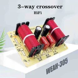 3-way Crossover Audio filtry głośnik HiFi 3 hi-fi dzielnik częstotliwości głośnik 150W rozdzielacz częstotliwości Crossover Stereo