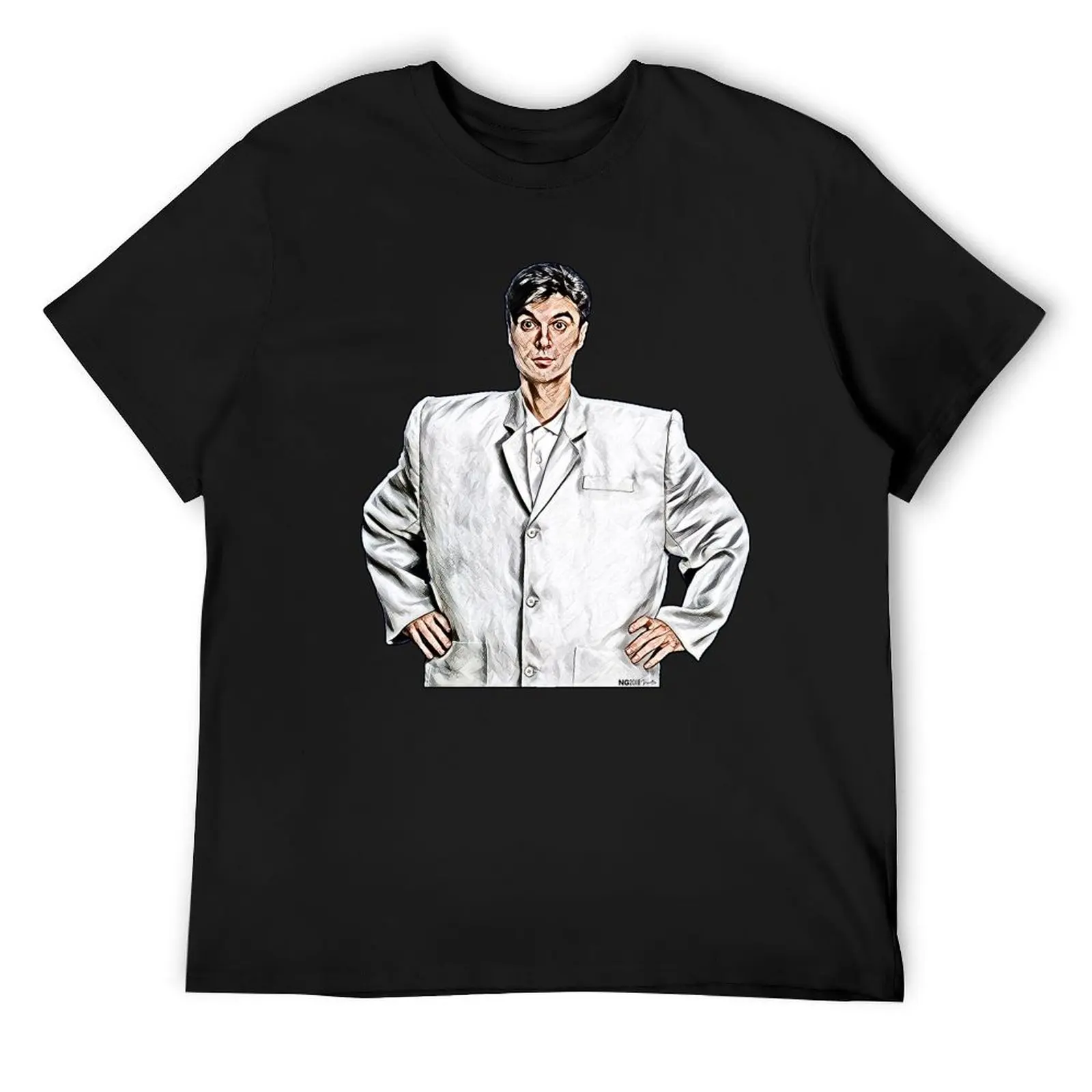 David Byrne Big Suit T-Shirt vintage clothes vintage t shirts cotton t shirt men