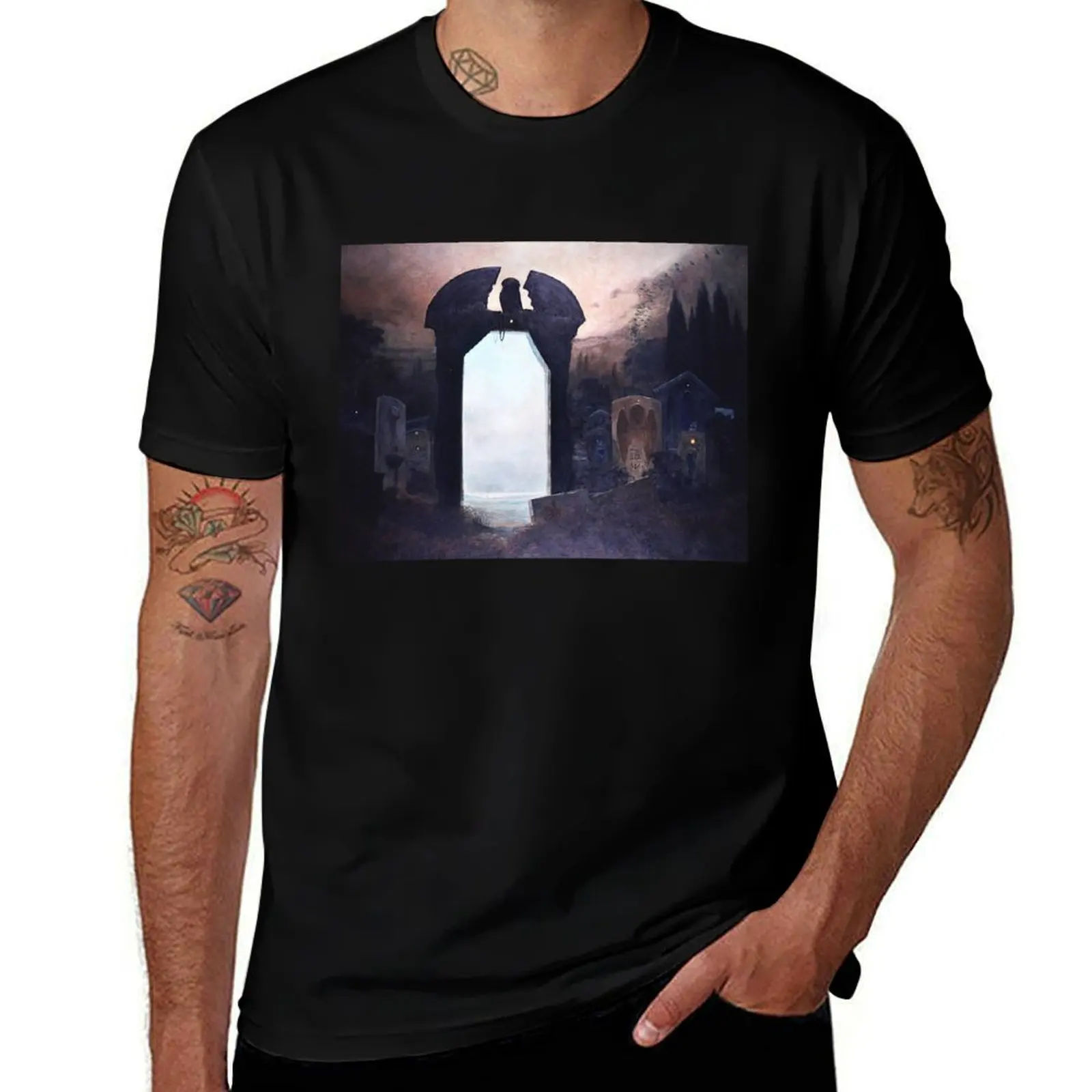 Untitled (Gateway), by Zdzis?aw Beksiński T-Shirt new gifts and t-shirts shirts graphic tees tee shirts for men