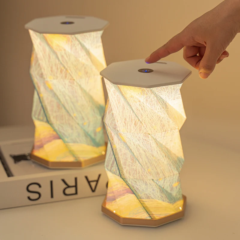 

Starry Night Light Folding Light Friends Creative Birthday Gift Cultural and Creative Gift