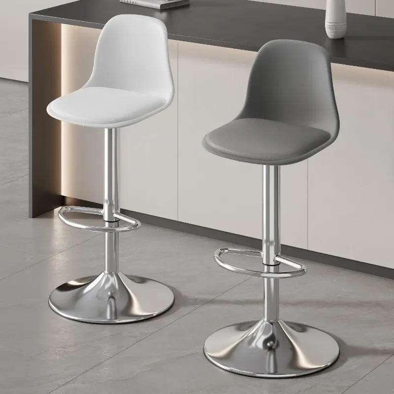 

Firm Bar Chair Lift High Stool Simple Bar Chair Silver Table Commercial Bar Stool Back Chair Household Goods Factory