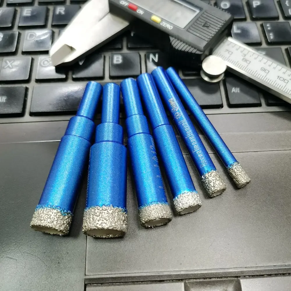 เพชรแห้ง Core เชื่อมเลื่อย Anhydrous Glass เจาะ Bits สําหรับแก้วหินแกรนิตกระเบื้องพอร์ซเลนหินอ่อน 5 6 8 10 12 14 16 มม.