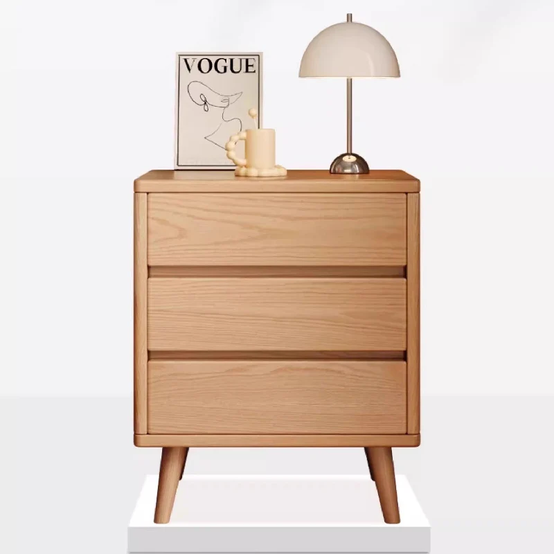 Storage Mobile Unique Nightstands Wood Simplicity Designer Creativity Drawers Bedside Table Nordic Mesita De Noche Furniture