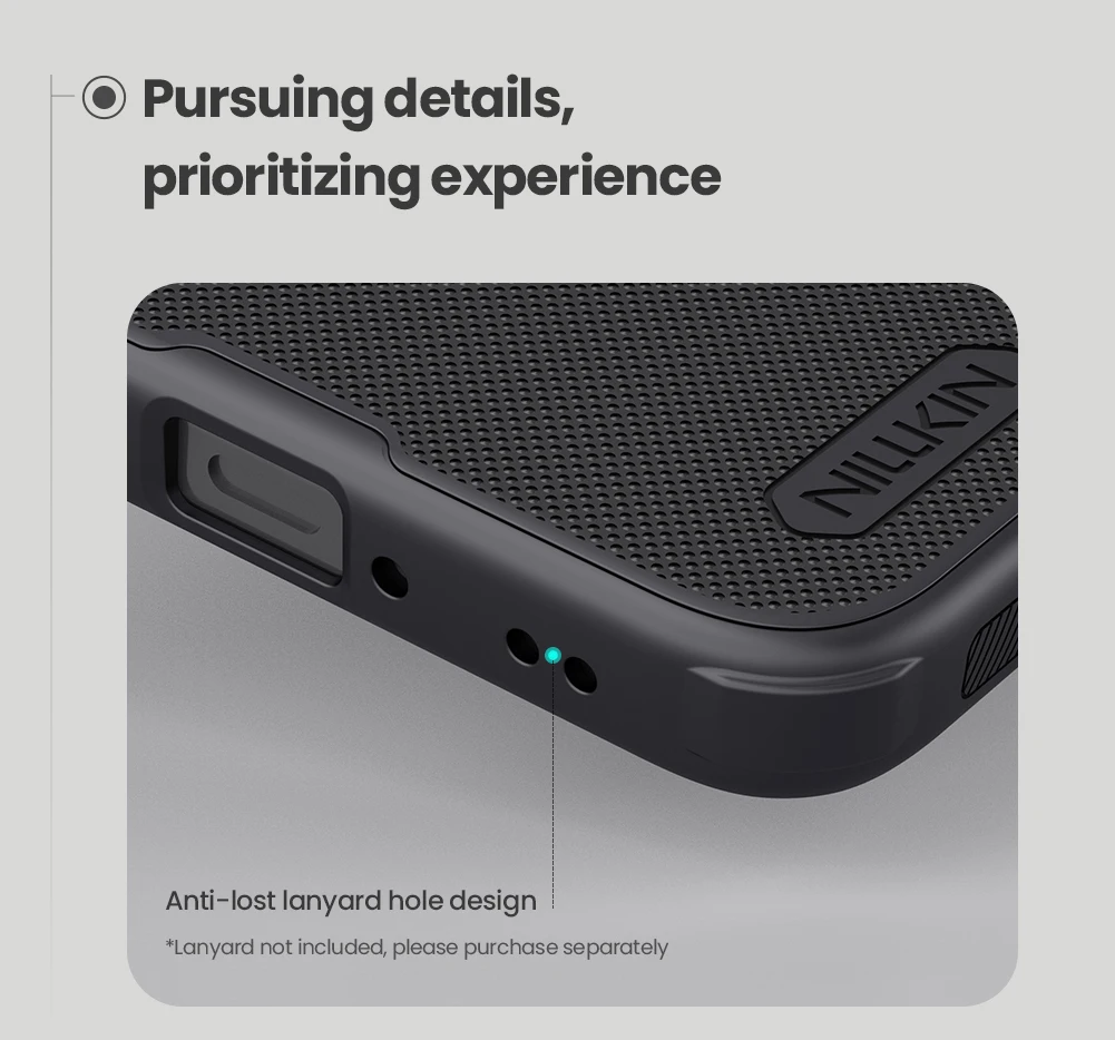 Für Oneplus 15R Hülle NILLKIN Passgenaue Hülle Für Oneplus 15R Hochwertige Super Frosted Shield Hülle Matte PC-Abdeckung – Detail 15