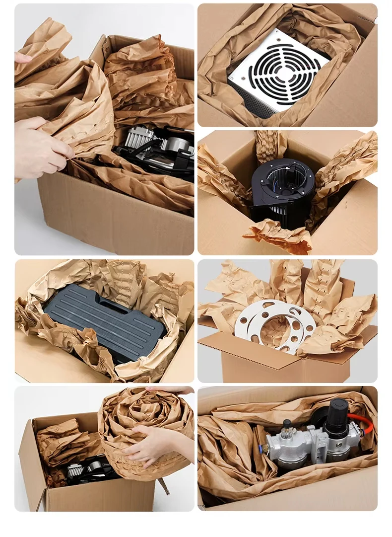 Biodegradable Paper Cushion Void Fill Machine for Heavy Duty Protection Replacing Plastic Air Cushion Bags