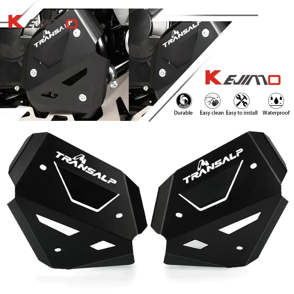 

Защитные пластины CNC для боковин и двигателя XL750 TRANSALP, дополнительная защита двигателя для Honda XL750 TRANSALP 2023 2024 2025