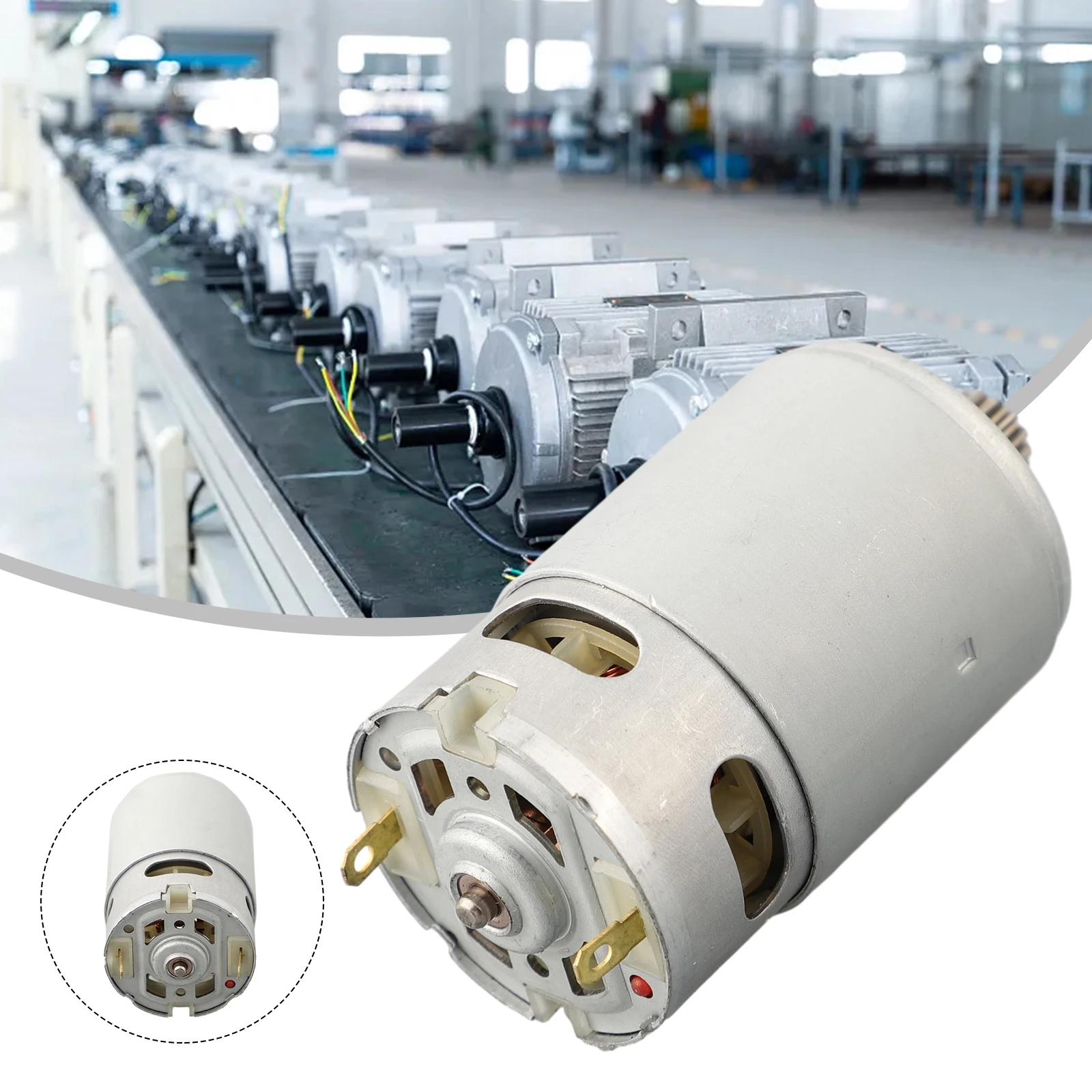 Premium RS550 Motor 38mm Motor Length Metal Material for ideal for BOSCH TSR10802LI GSR120LI 12V 14 4V Cordless Drill