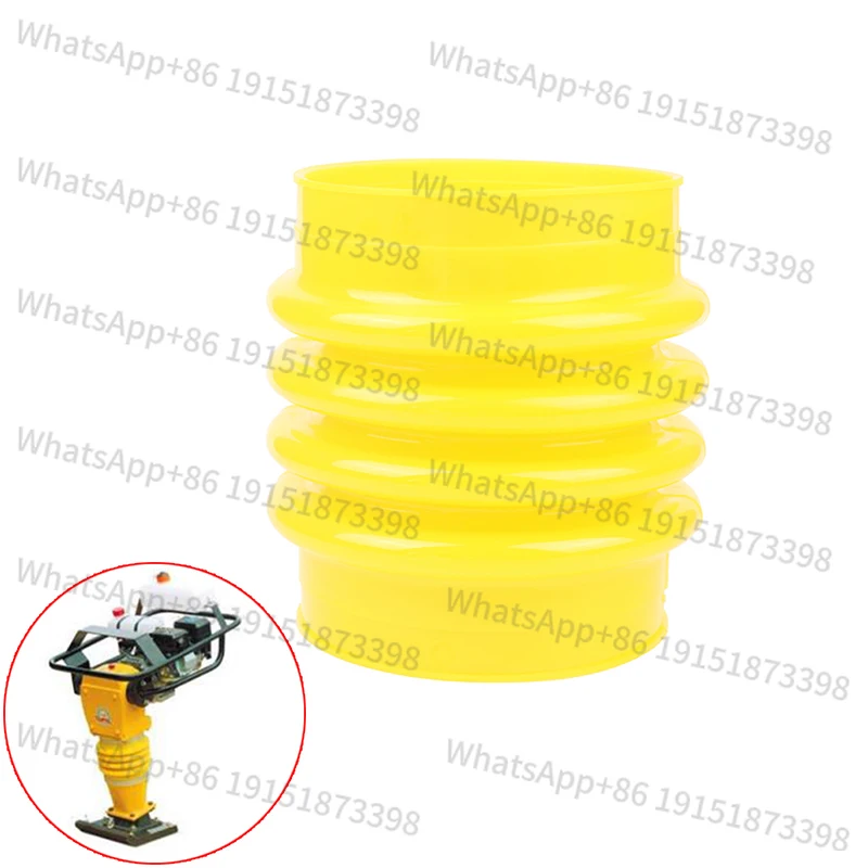 

Желтый полиуретановый домкрат для прыжков, сильфон, чехол 22*18 см для Wacker Rammer Compactor Tamper для электроинструментов, аксессуары