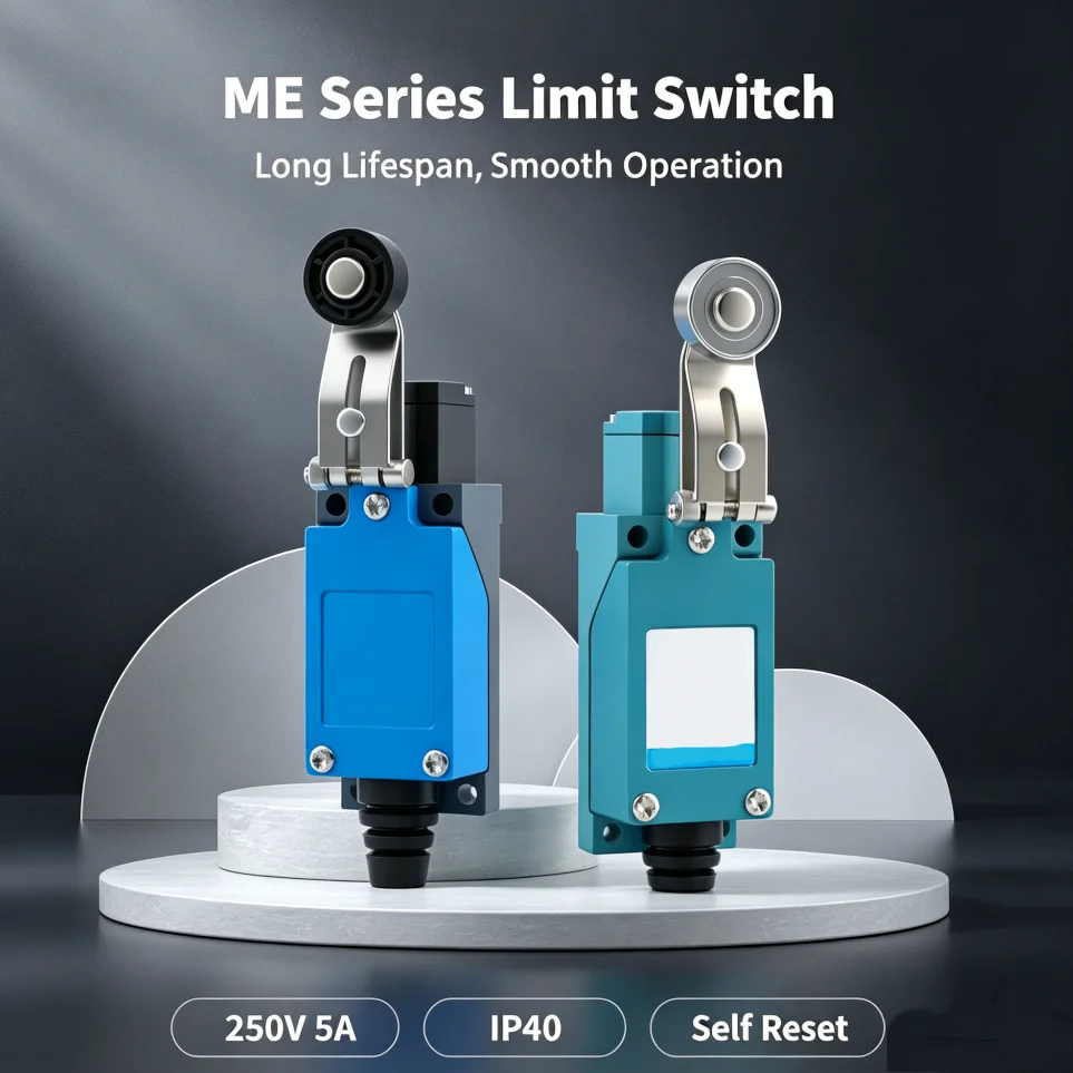 RoHS Compliant Micro Limit Switch Self Reset NO NC Contacts Rubber Sealing Base For Machine Tool Industrial Position Control