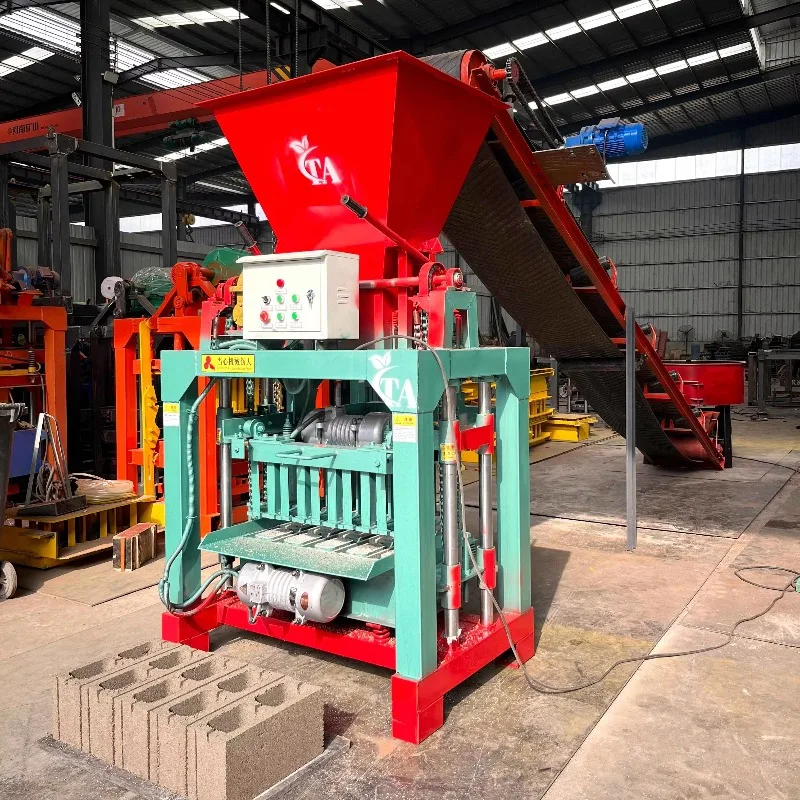 Interlocking Brick Machine Cement Brick Making Machine Concrete Small Block Machine for Small Business