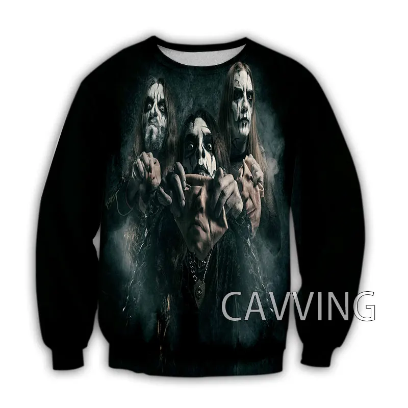 

Свитшот CAVVING с 3D принтом Carach Angren Rock, свитшоты с круглым вырезом в стиле Харадзюку, топы, свитшоты с длинным рукавом для мужчин и женщин