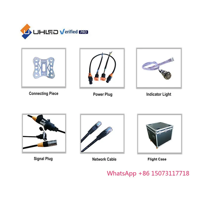 Für UHLED Komplettes Schlüsselholzsystem 4 m x 3 m Innen-/Außenvermietung LED-Bildschirm P2.9 LED-Videowand 5001000