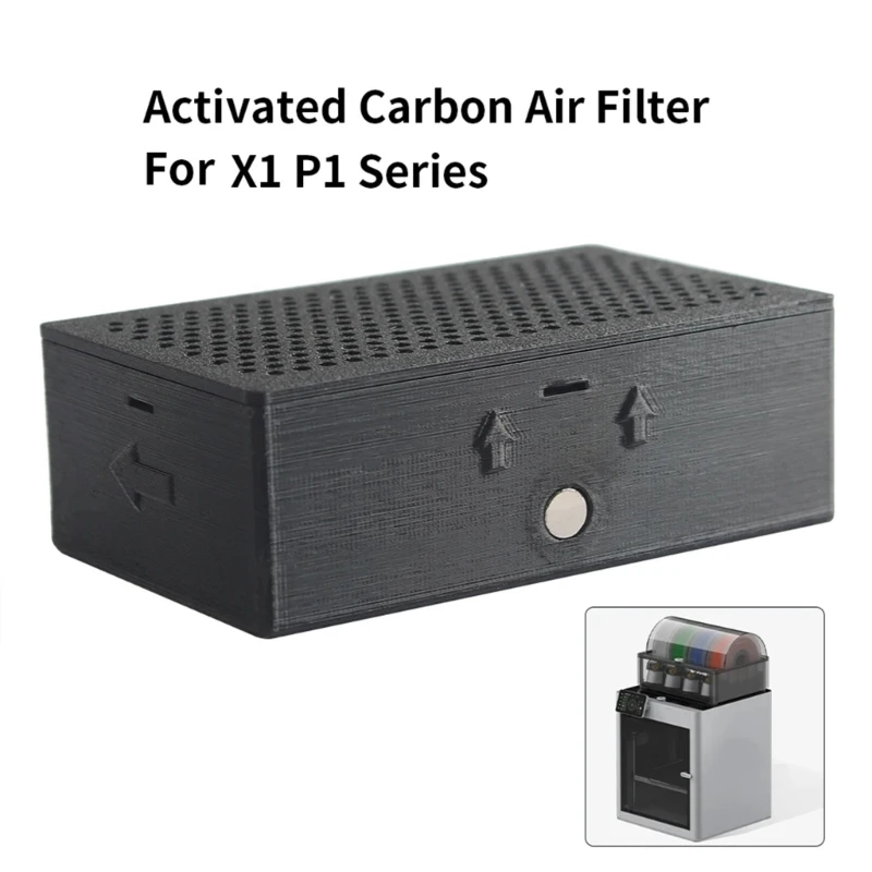 Active Carbon Air Filter for Lab P1P Series 3D Printers Odor Elimination Reusable Printing Air Purifier