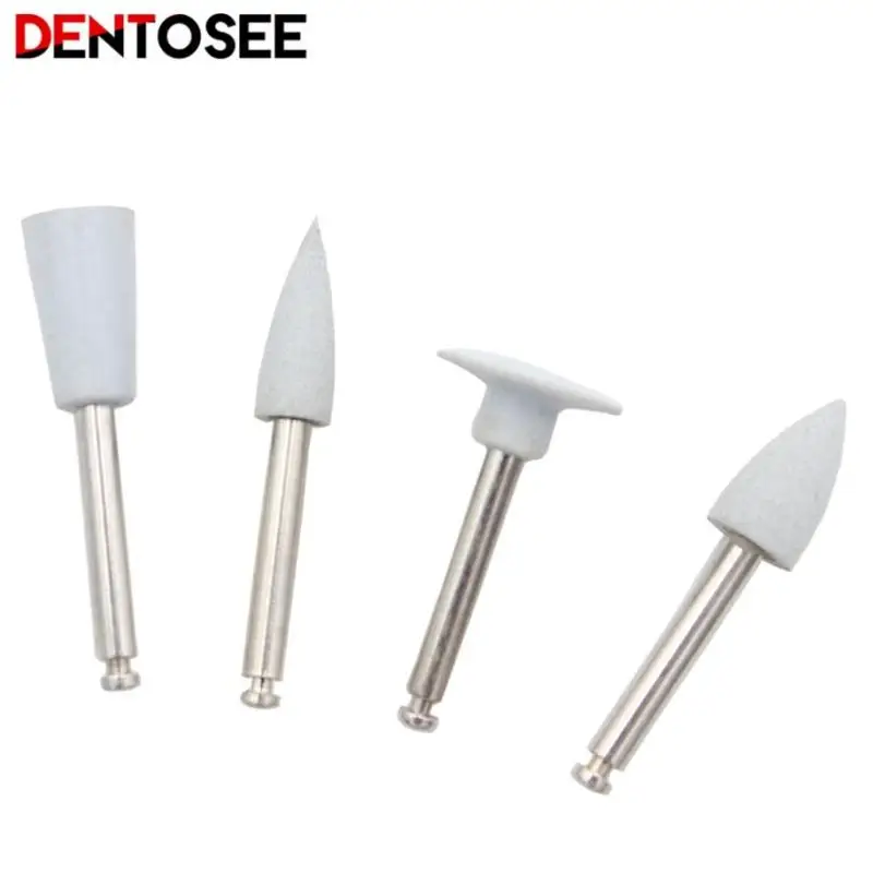 5Pcs/set Dental Silicone Grinding Heads Teeth Polisher for Low Speed Contra Angle Handpiece Polishing Dentistry Instrument