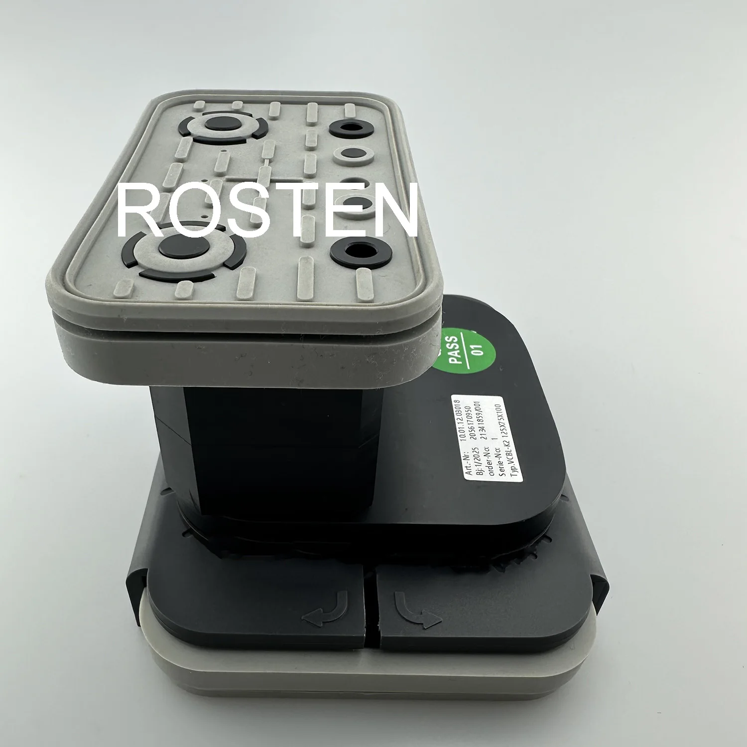 كوب الشفط 10.01.12.03018 VCBL-K2 125x75x100 L كتلة مكنسة كهربائية باستخدام الحاسب الآلي لمركز التصنيع Homag Weeke PTP #2