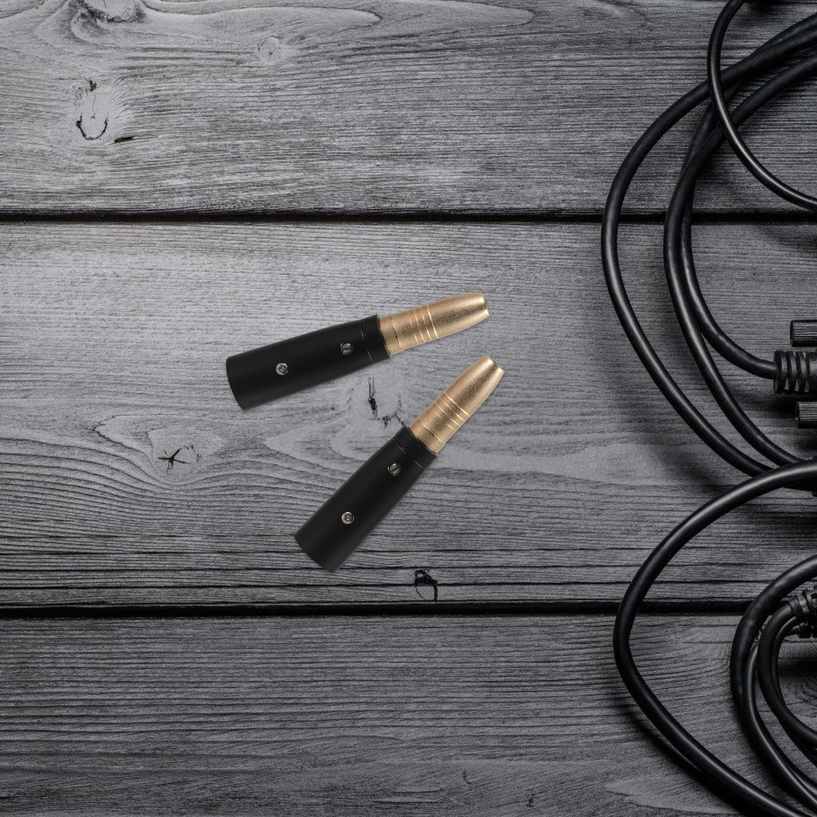 

2PCS Audio Adapter 6.35mm TRS Female to XLR 3 Pin Male Gold Plated Connector Microphone Jack High Sound Quality Anti Corrosion