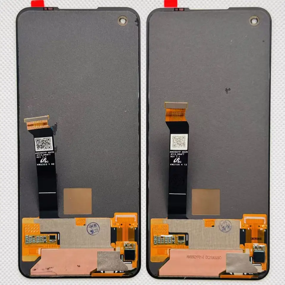 5.9'' AMOLED Original For Asus Zenfone 8 ZS590KS I006D 9/10 LCD
