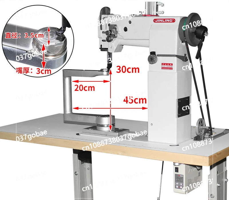 Automatic 360/180 Degree Rotating High Column Car Rocking Arm I-Shaped Cylindrical Super Small Mouth Sewing Machine