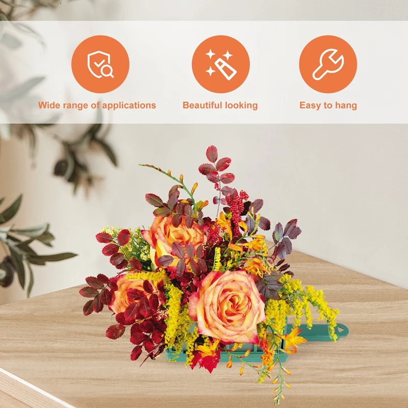 

Цветочная пена, 2 шт., клетка из пенопласта с цветочным принтом, держатель для цветов с цветочной пеной для цветов