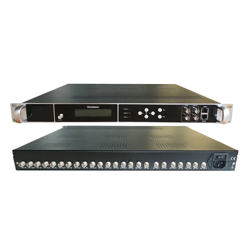 Sintonizador de 12 dvb-s2 a 4 DVB-T Rf, modulador Multiplex FTA, señal de satélite a TDT Rf, receptor Ip a MODULADOR