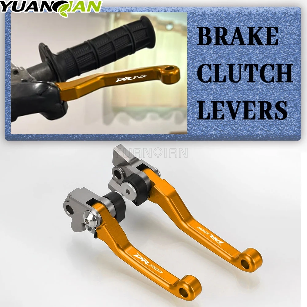 

For Suzuki DR250R DR 250R 1997 1998 1999 2000 DR250 R CNC Motorcycle DirtBike Dirt Bike Motocross Pivot Brake Clutch Levers