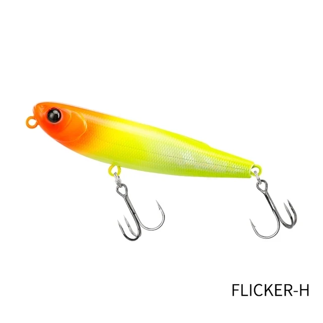 TSURINOYA FLICKER 70F Z Dog Topwater Walker Angelköder 70mm 8,4g Künstlicher Pencil Floating Stick Hard Bait für Barsch und Hecht