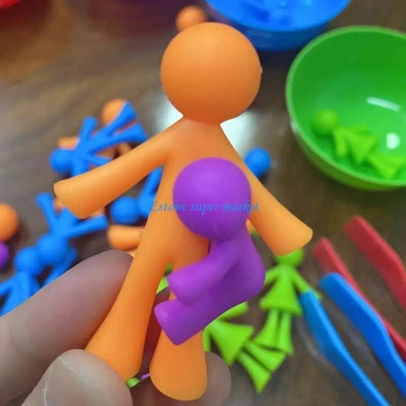 090B Hình dạng phù hợp câu đố tương tác để chơi đồ chơi nhựa cho trẻ sáng tạo