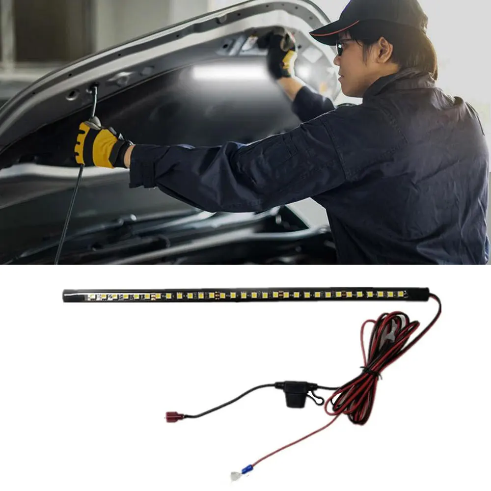 

2022 New Car Universal Under Hood Engine Repair 36cm LED Light Bar with Switch Control Car Interior Accessoriess Work Light