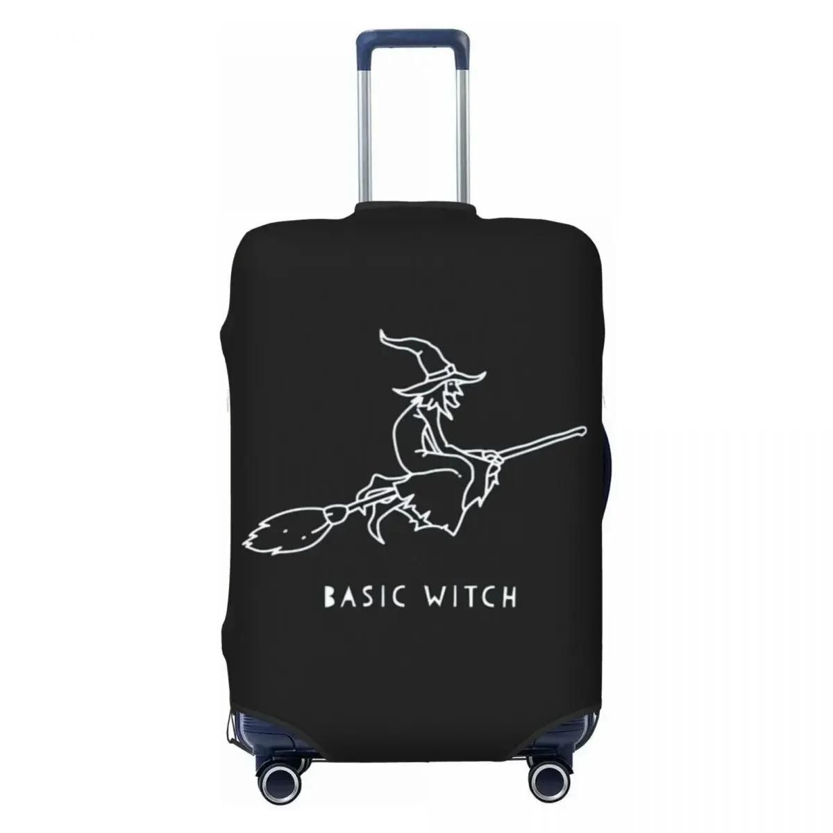 Basic Witch Print Luggage Protective Dust Covers Elastic Waterproof 18-32inch Suitcase Cover Travel Accessories