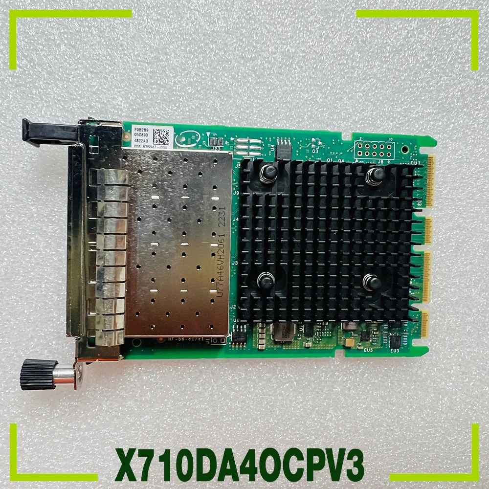 Для INTEL X710DA4OCPV3 OCP 3.0 10G Gigabit NIC X710-DA4