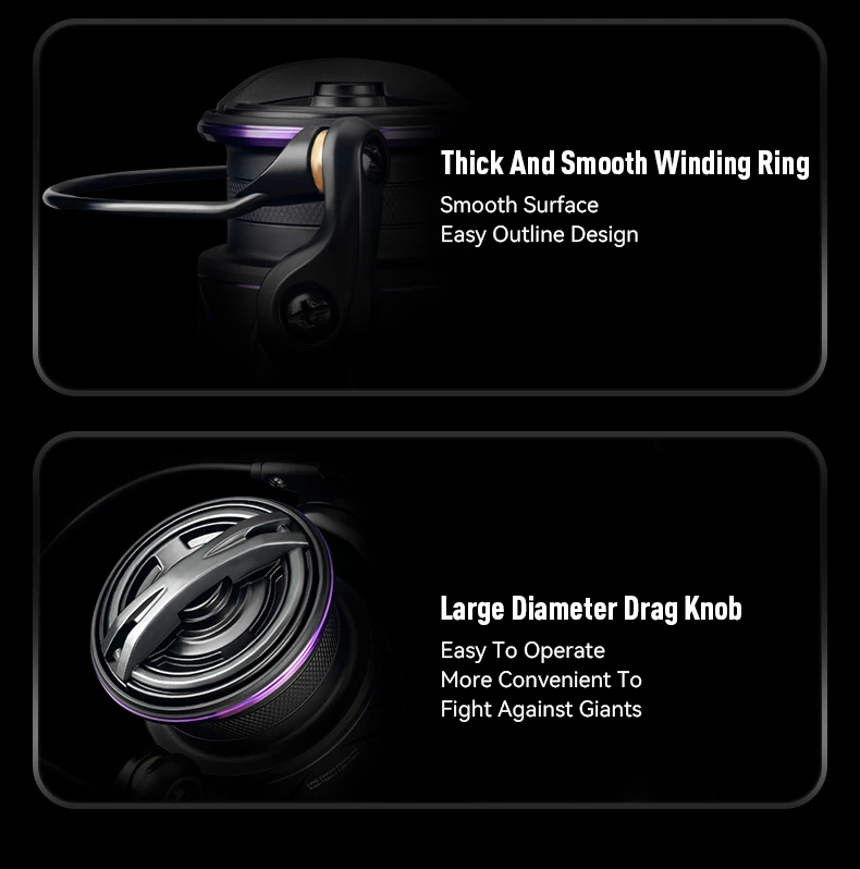 Kingdom Tegmen Pro 6,2:1 High Speed Übersetzungsverhältnis Spinning Angelrolle 9 kg Max Drag 8+1BB Ultraleichte 2500 2500 3000 Angelrolle – Detail 11