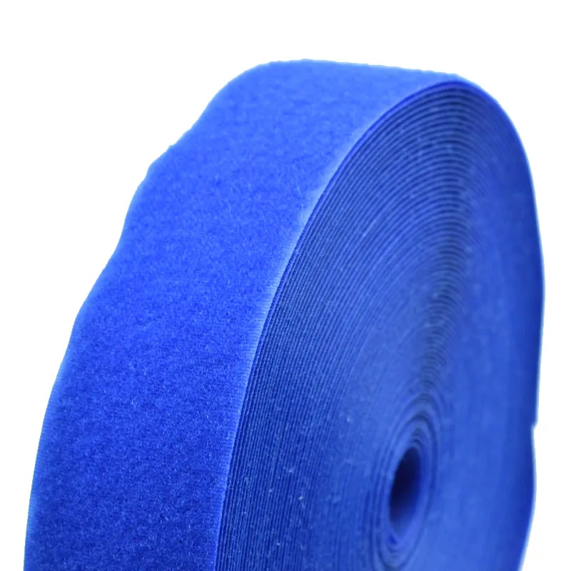 5cm Width Army Green/ Red/ Blue Hook and Loop Fastener Tape Sewing Bag Shoes Clothes DIY Magic Tape Sewing Accessories