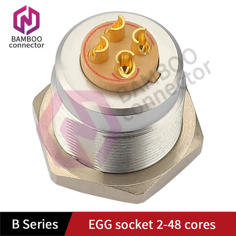 EGG.3B EGG.4B Push-pull self-locking connector 310 348 Convenient plug-in self-locking system connector circular connector 4B