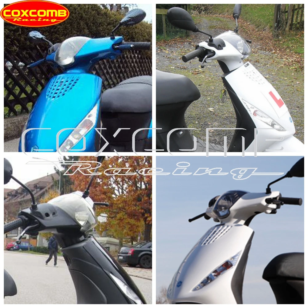 For Zip 125 124 100 98 4T 50 2T AC Fast Rider DT Base Pigmentato LC SP 49 2T Scooter Headlight Glass Cover Protector Len 1993-15