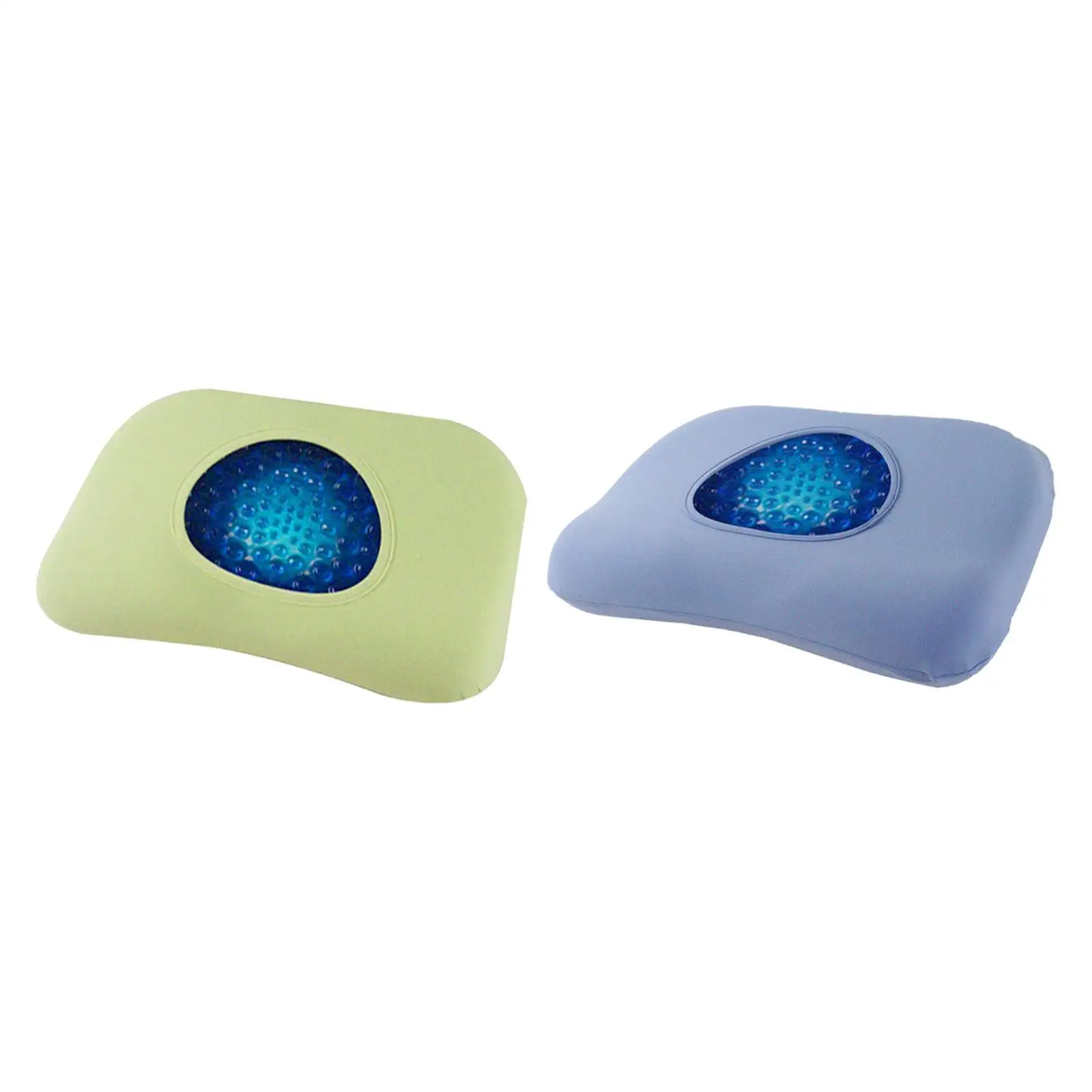 Gel Pillow Ergonomic Gift Lightweight with Removable Cover Versatile Neck