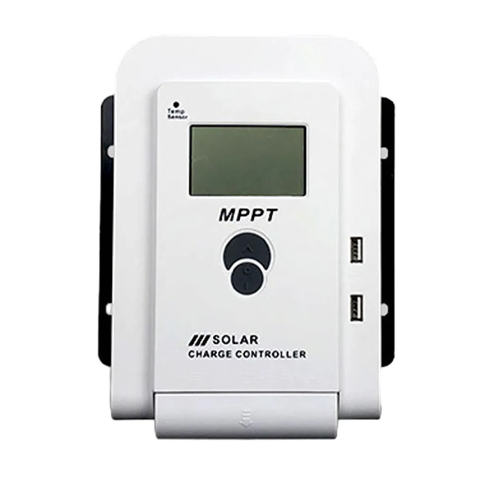 1pc 20A MPPT Solar Charge Controller 12V/24V Solar Module Controller With USB Output LCD Display Real-time Monitoring For RVs