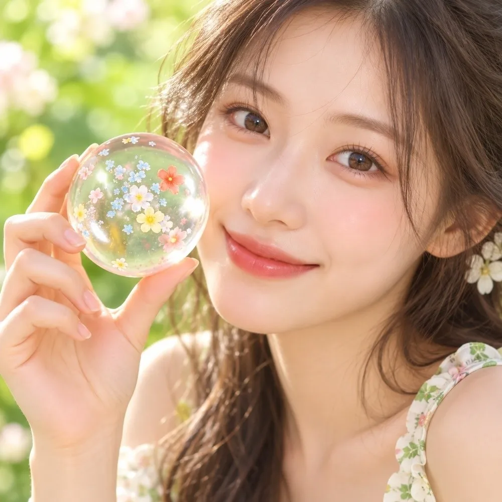 Transparent Coconut Oil Squishy Ball Slow Rising Clear Jelly Fruit Coconut Balls Squeeze Toy Ball Quick-rebound Squeeze Toy