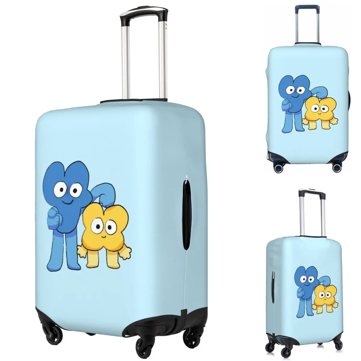 

Four And X Bfdi Suitcase Cover Protection Elastic Travel Luggage Protector Covers for 18-32 Inch