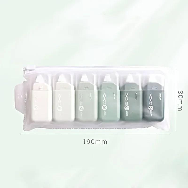 6 Stück doppelseitiges Punktband, 6 mm, kein Rückstände, für Scrapbooking und Kartenherstellung, stark klebrig für Weihnachts-Bastelarbeiten – Detail 5