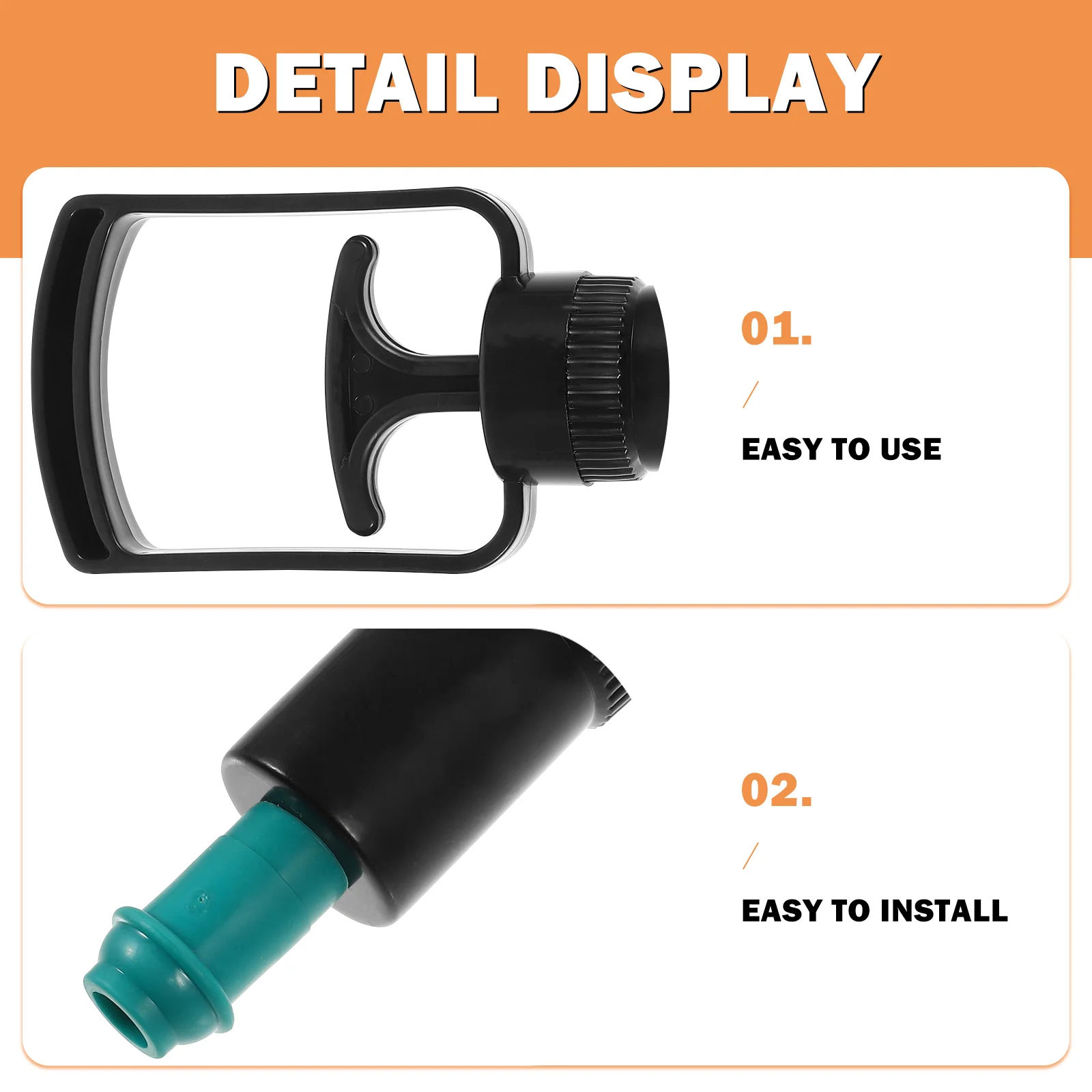 Cupping Accessories Manual Pump Hand Suction Cups Device Plastic Trigger Point Pressure Air Exhaust Tool for Handle