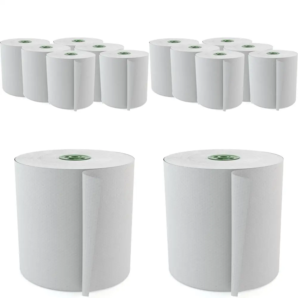 

Recycled Ultra White Hardwound Roll Towel, 7 1/2, 775 Feet Per Roll, 6 Rolls per Case