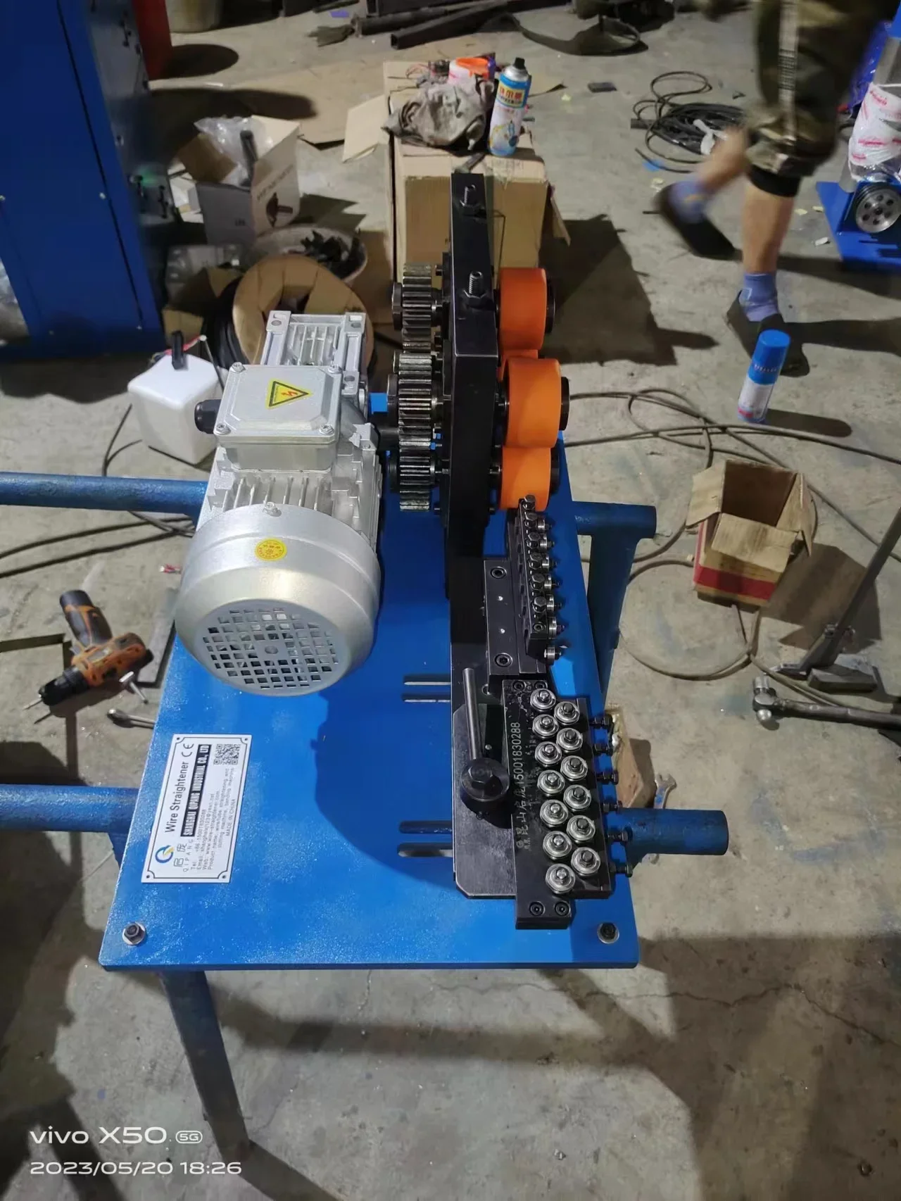 

Manufacture 0.2-0.5mm Feeding Wire Straightener Straightening Tool Rod Tube Straightening Machine