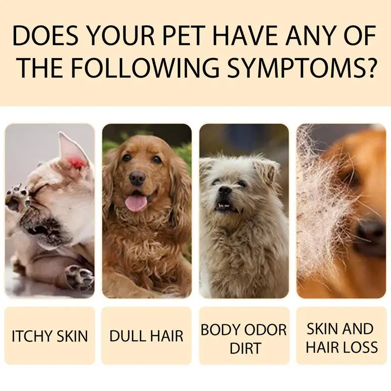 Dog Shampoo With Sense Of Smell Relieving Itching And Sensitive Skin 100ml Deep Cleansing Gentle And Healthy Dog Shampoo